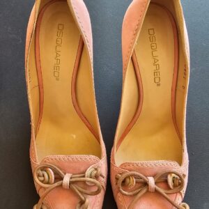 DSquared2 Pink Suede High Heels