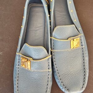 Luis Vuitton Leather Loafers