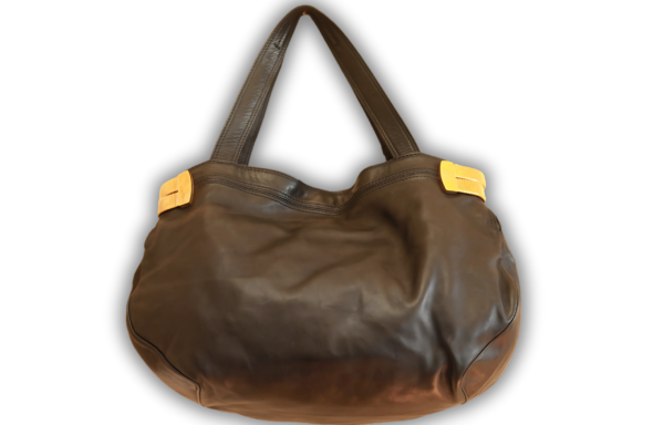 Jimmy Choo Large Leather Shoulder Bag - Image 3