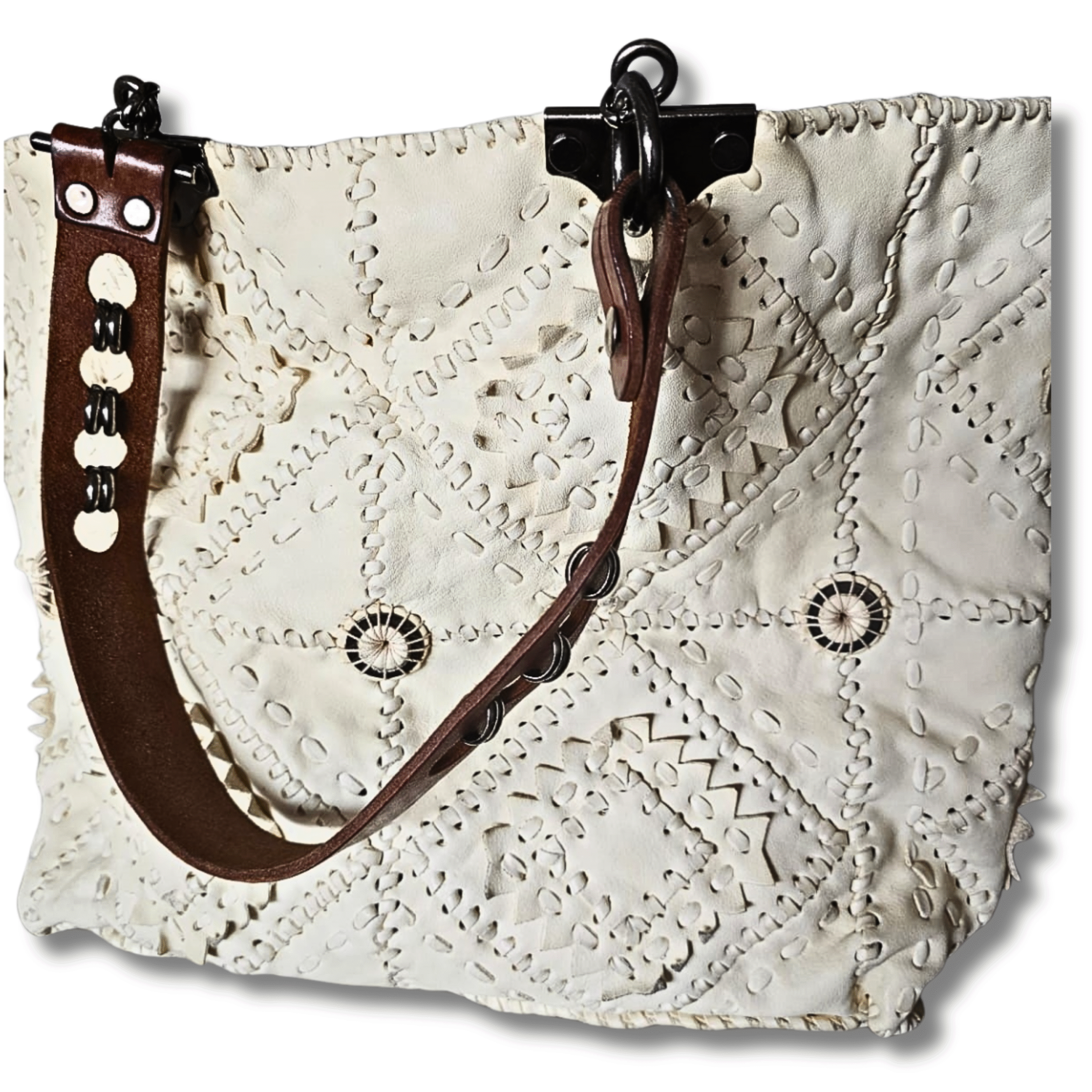 Jamin Puech embroidered leather Shoulder Bag