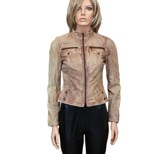 KOC Vintage Leather Jacket Tabac