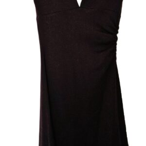 DVF Sleeveless Wool Cocktail Black Dress