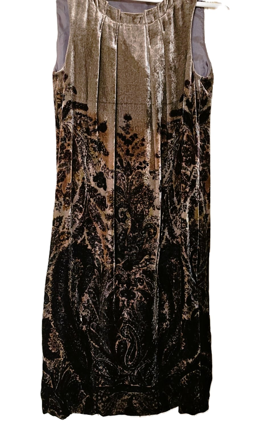 ETRO Sleeveless Velvet Knee Length Dress