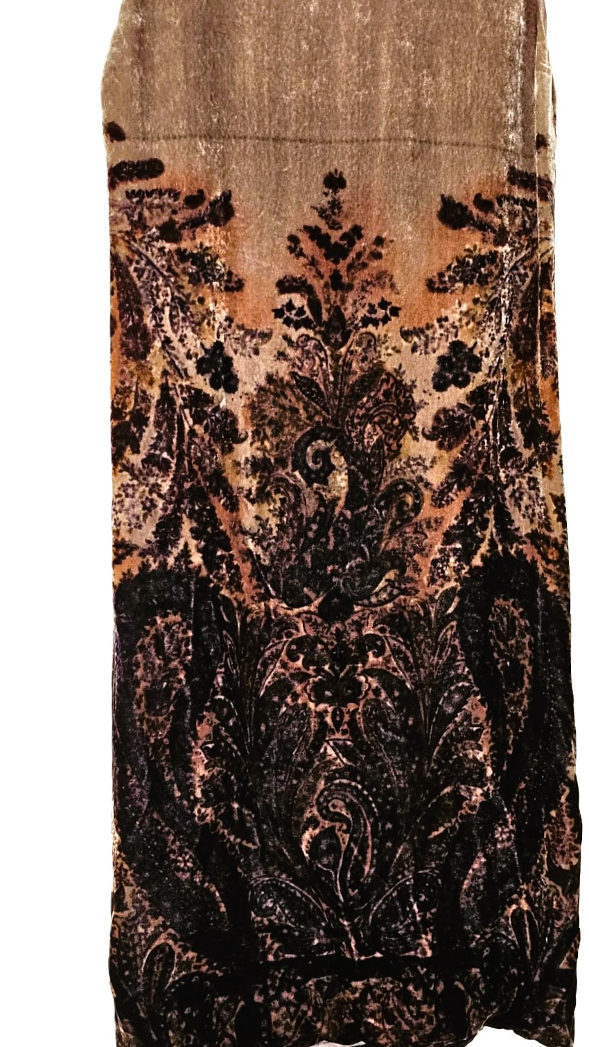 ETRO Sleeveless Velvet Knee Length Dress - Image 2