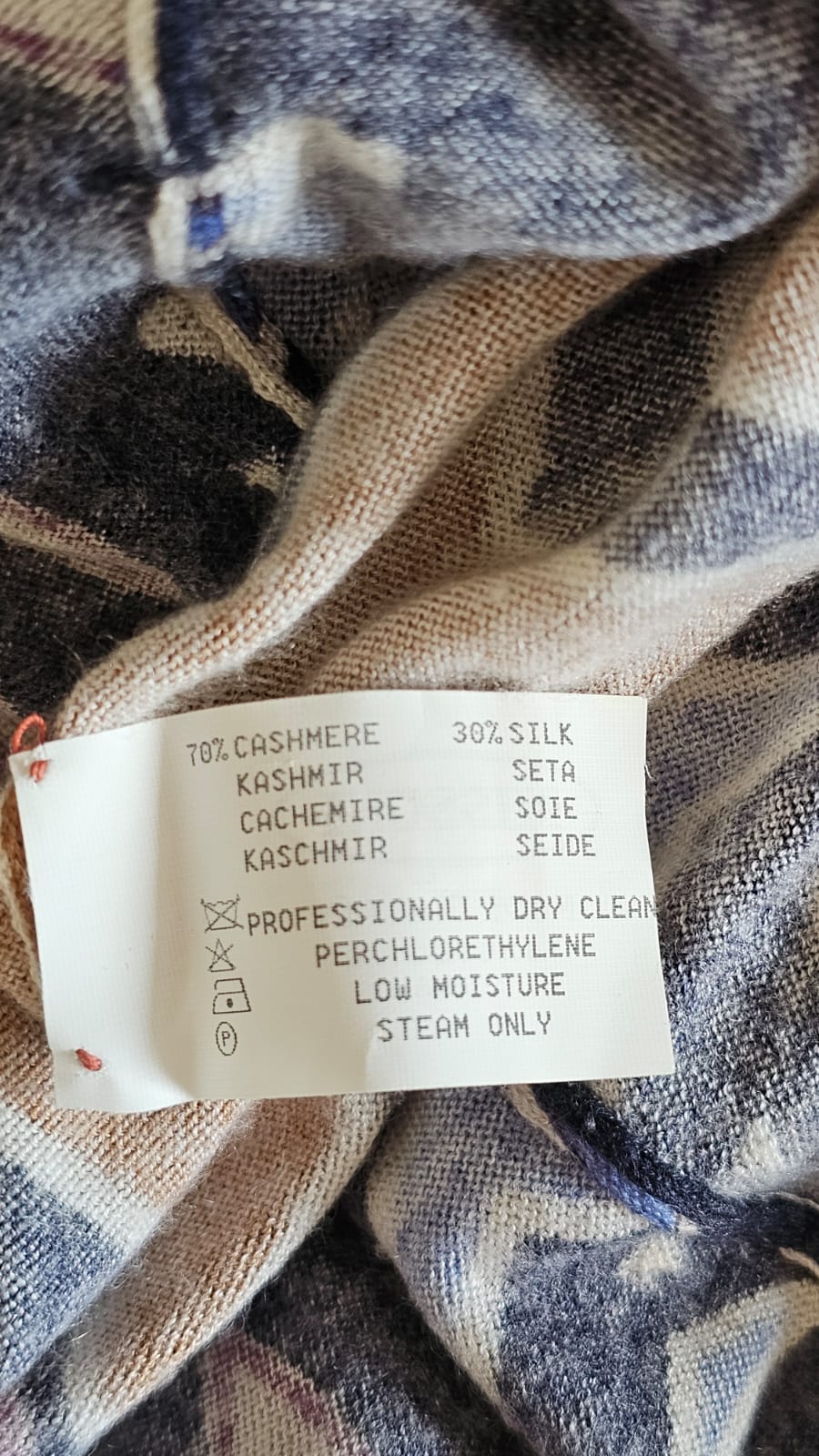 MISSONI Abstract print Sleeveless Midi Cashmere Dress - Image 10