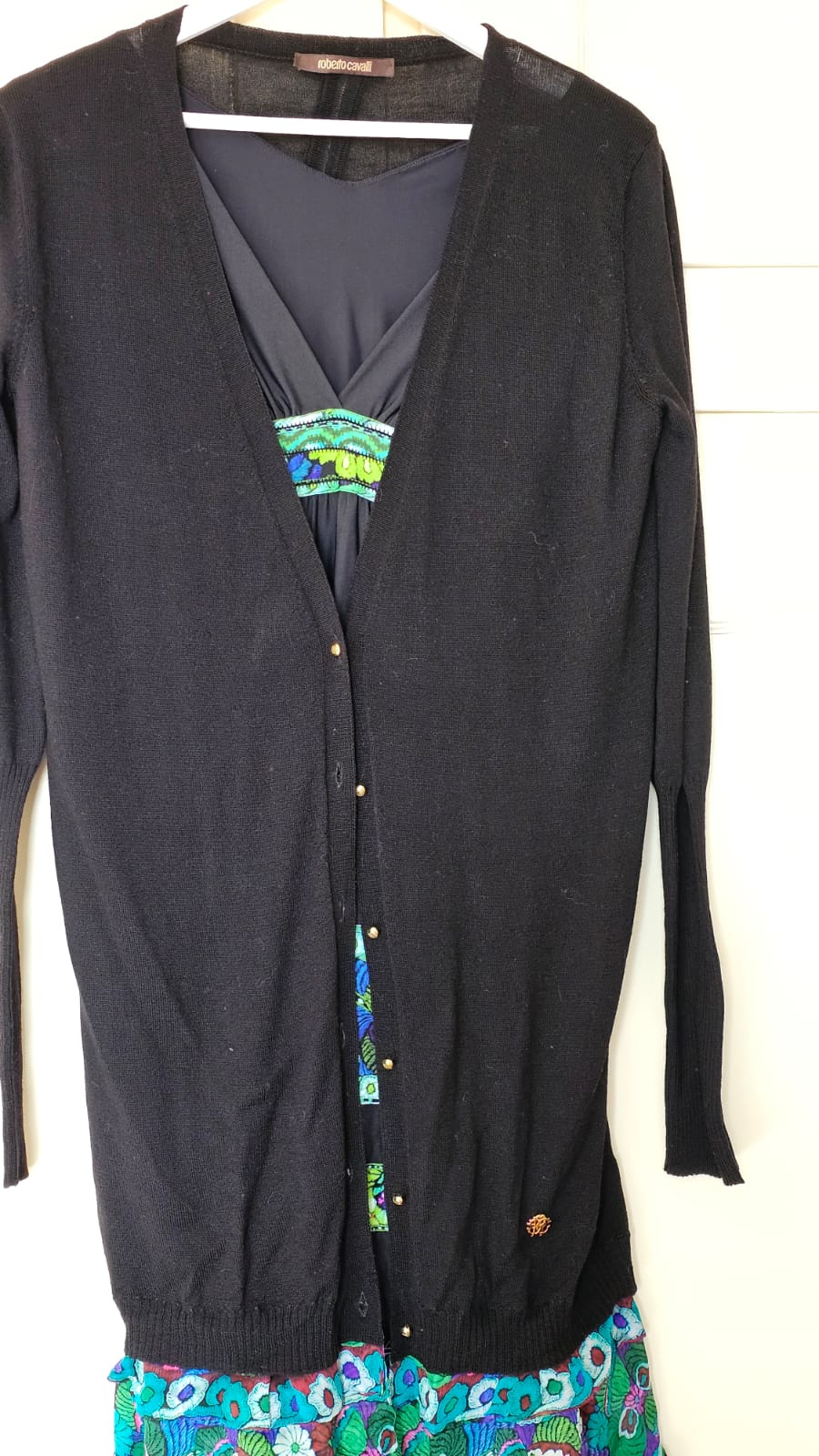 ROBERTO CAVALLI Dress With Virgin Wool Jacket - Image 13