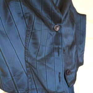 ALMA SPAZIO CONCEPT Gillet and trousers set in Midnight Blue