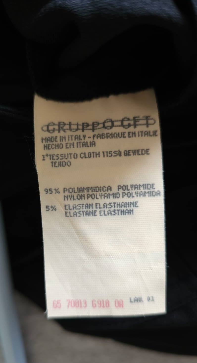 CLAUDE MONTANA Stunning slinky sexy bodysuit, in black - Image 6