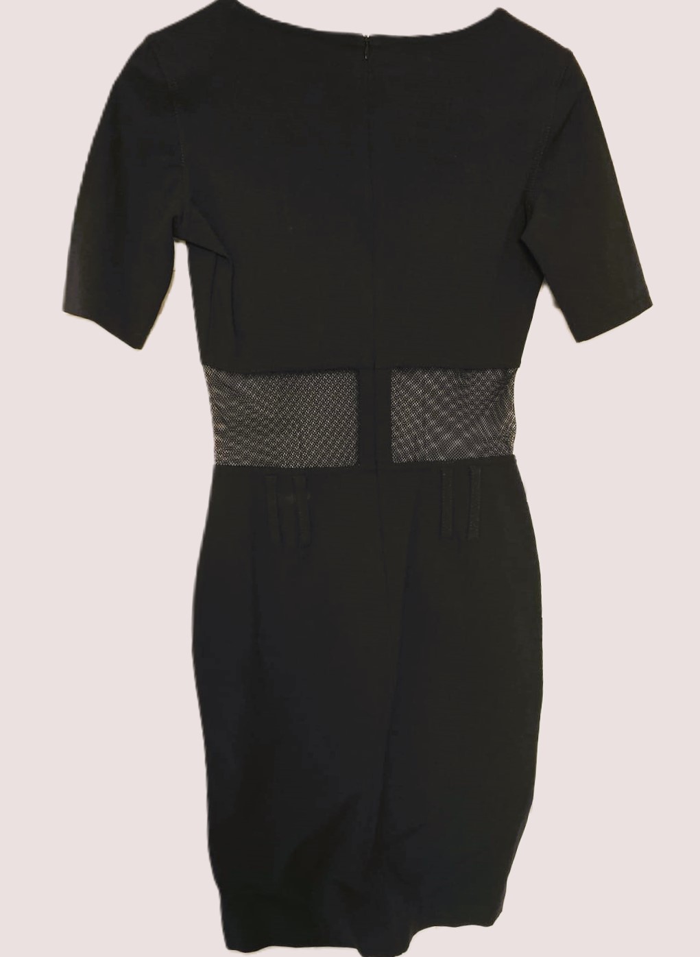 STATE OF CLAUDE MONTANA Short sleeves Black Dress - Image 11