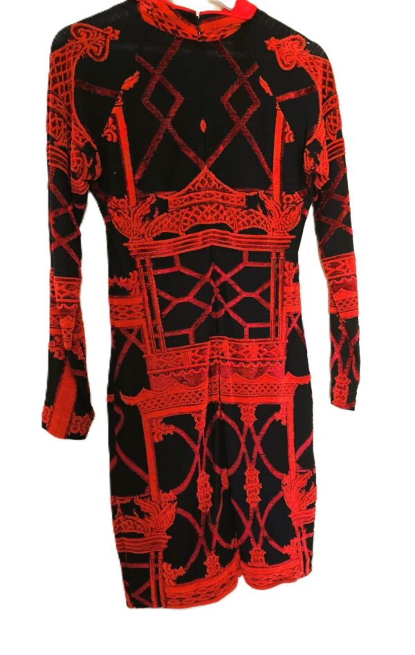 GIANFRANCO FERRE Long Sleeve Knee Length Dress
