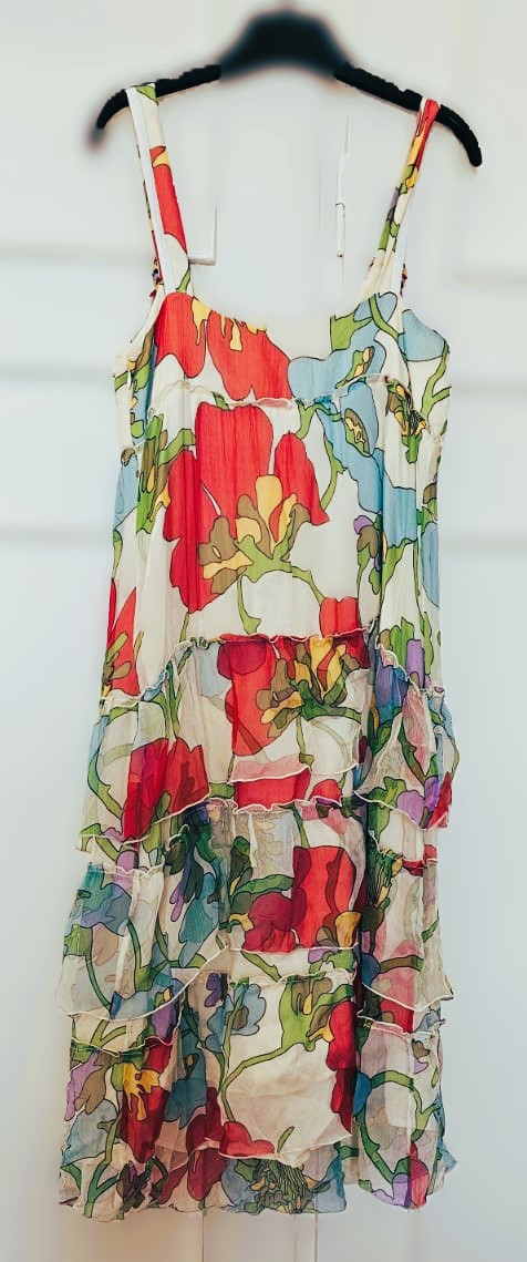 CYNTHIA STEFFE Cocktail Silk Sleeveless Dress - Image 13