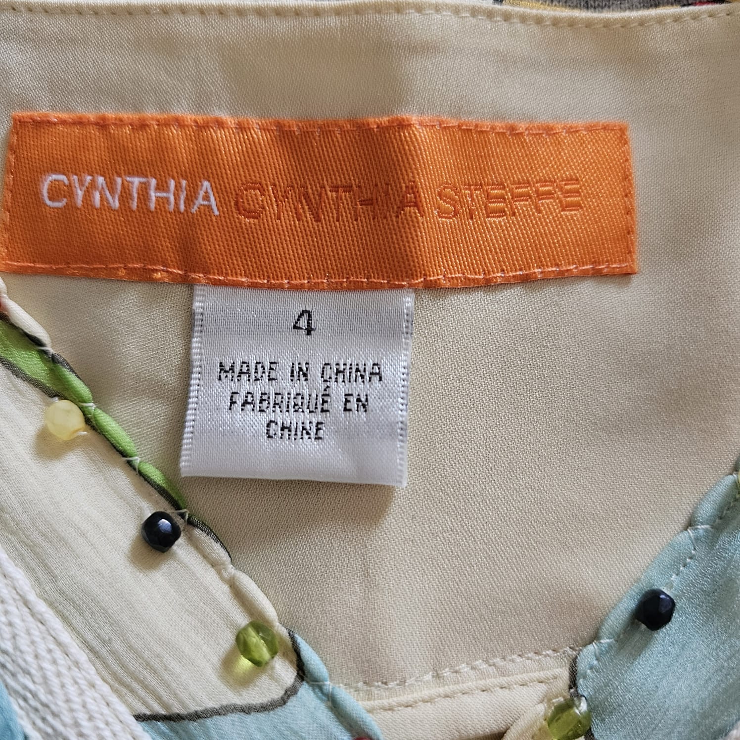 CYNTHIA STEFFE Cocktail Silk Sleeveless Dress - Image 5