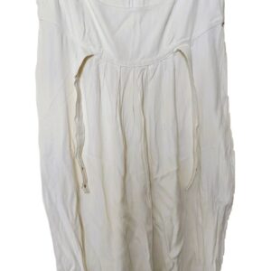 CESARE FABBRI, Cream Classic Sleeveless Dress