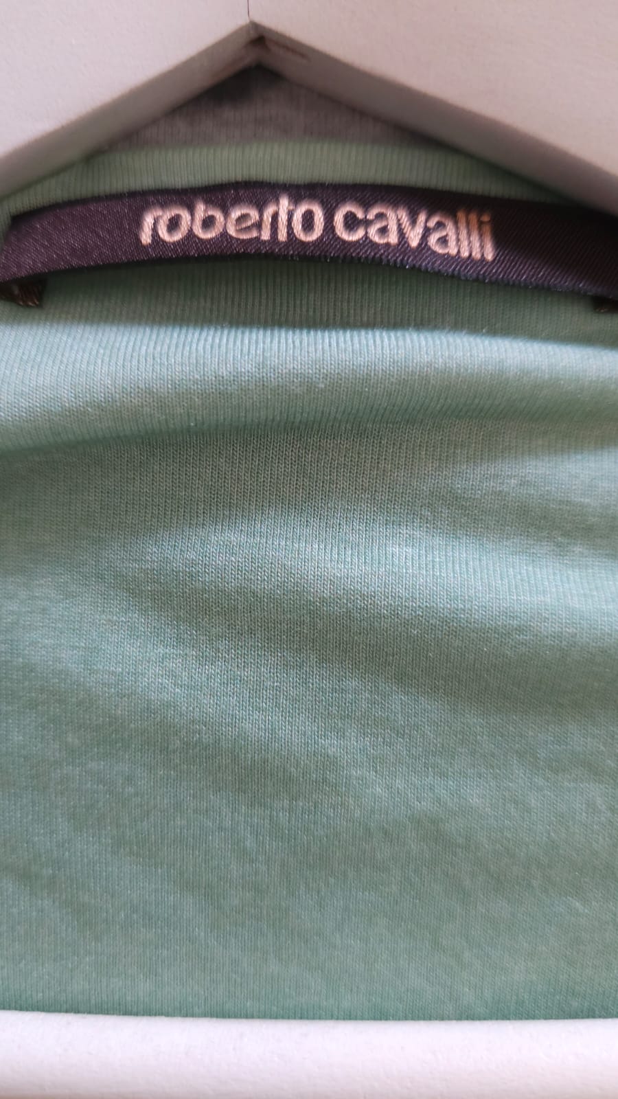 ROBERTO CAVALLI Printed V-Neck Sheath Dress - Image 13