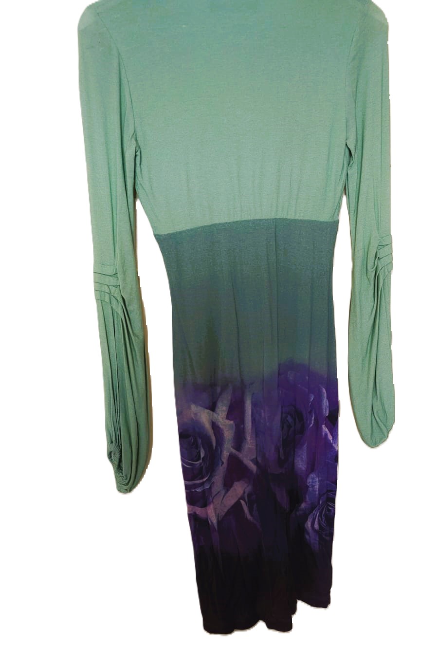 ROBERTO CAVALLI Printed V-Neck Sheath Dress - Image 12