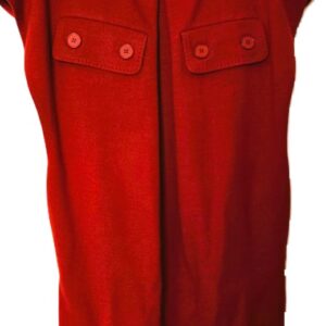 Stella McCartney Red Short Sleeve Mini Dress