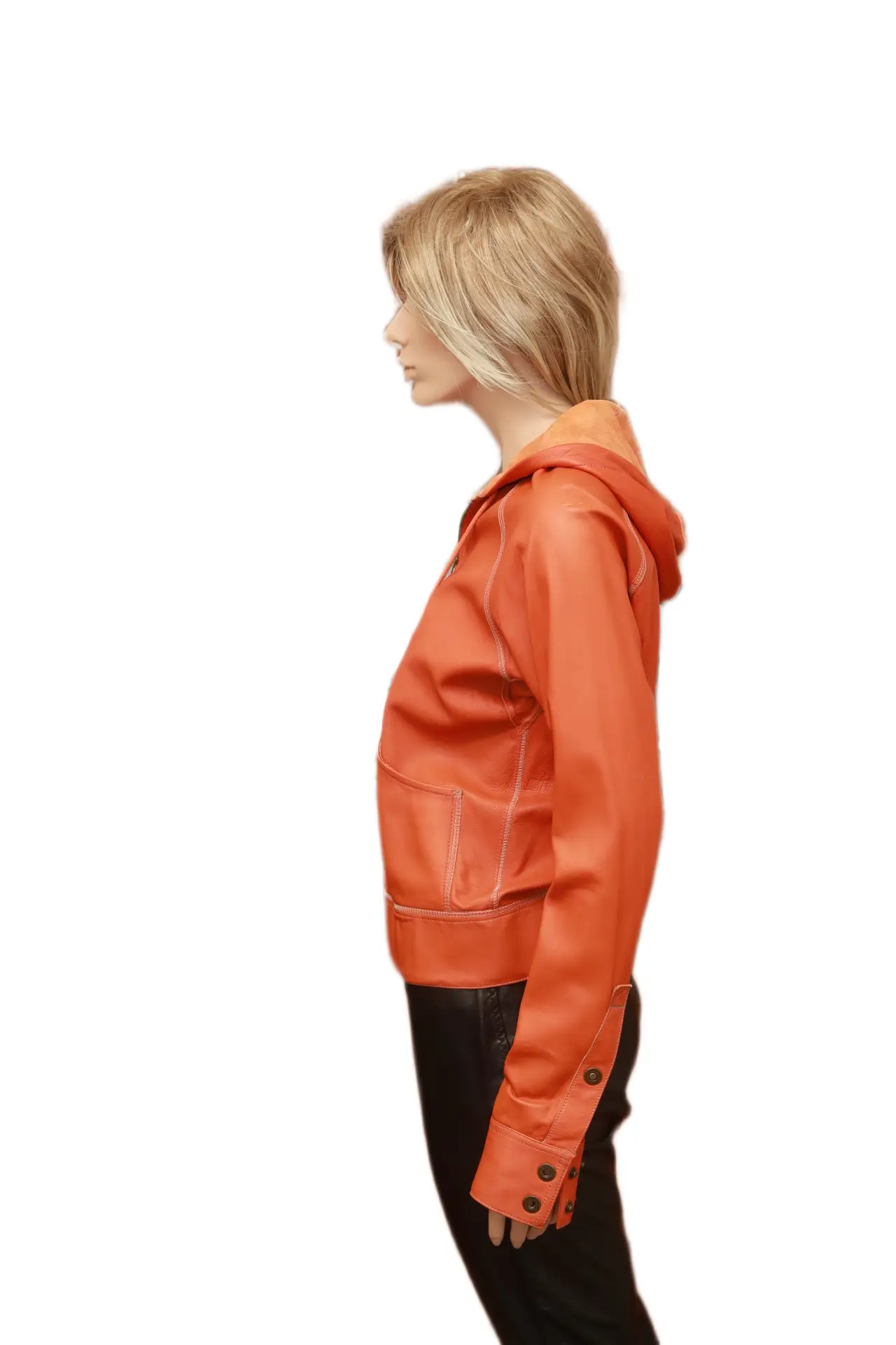 .LAK by Lakis Gavalas Leather Jacket - Image 5