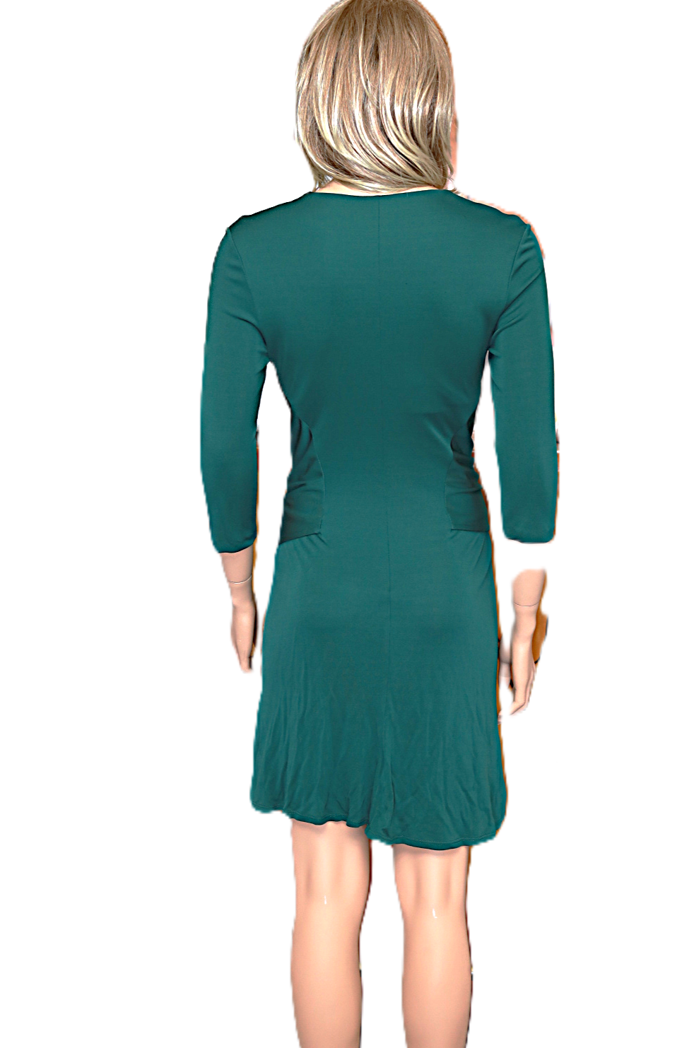 ROBERTO CAVALLI Long Sleeve Dress with Gold link embellishment - Image 2