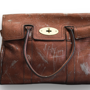 Mulberry Bayswater Pebbled Leather Handbag