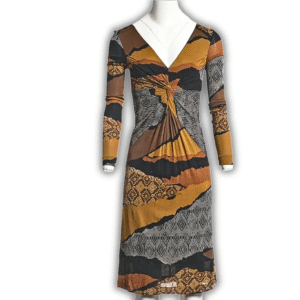 ETRO Geometric multicolor Dress Crepe