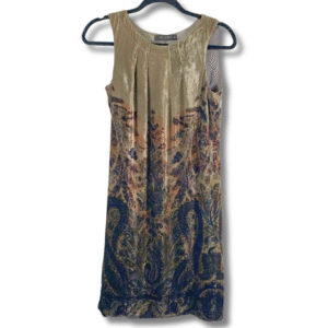 ETRO Sleeveless Velvet Knee Length Dress
