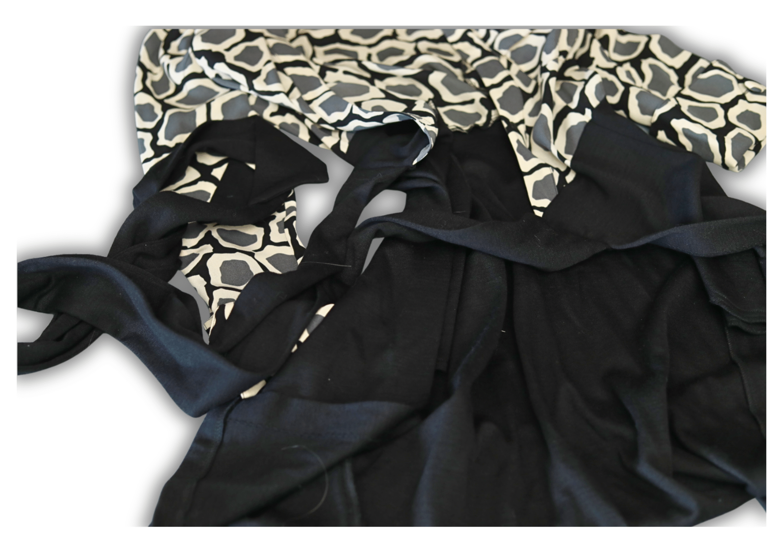 DVF Long Sleeve Silk Wrap Dress - Image 5