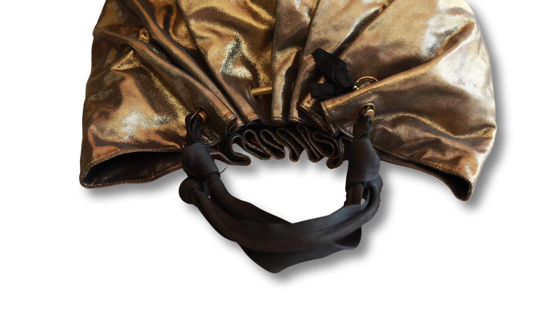 LANVIN Metallic large handbag - Image 7