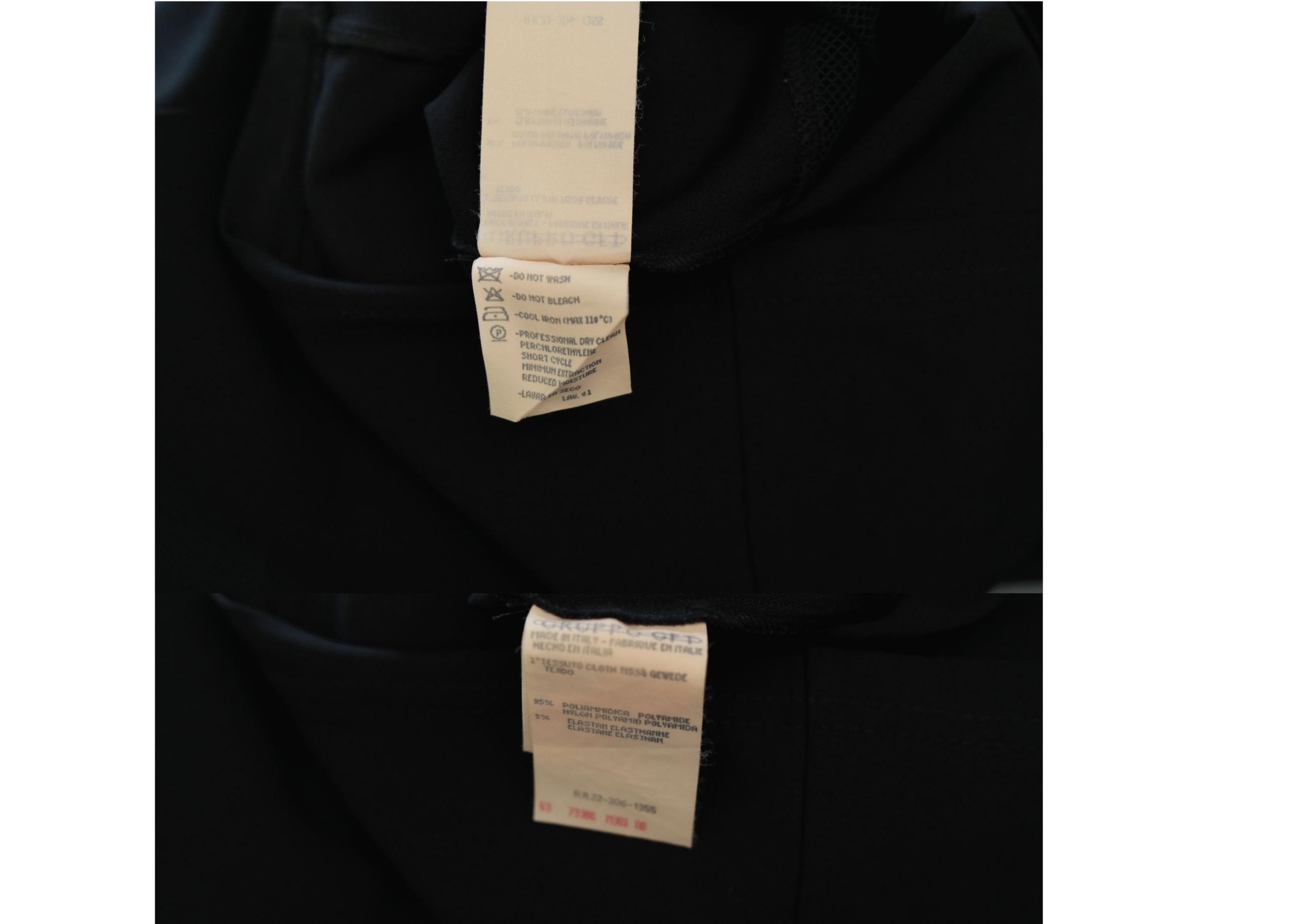 STATE OF CLAUDE MONTANA Short sleeves Black Dress - Image 6