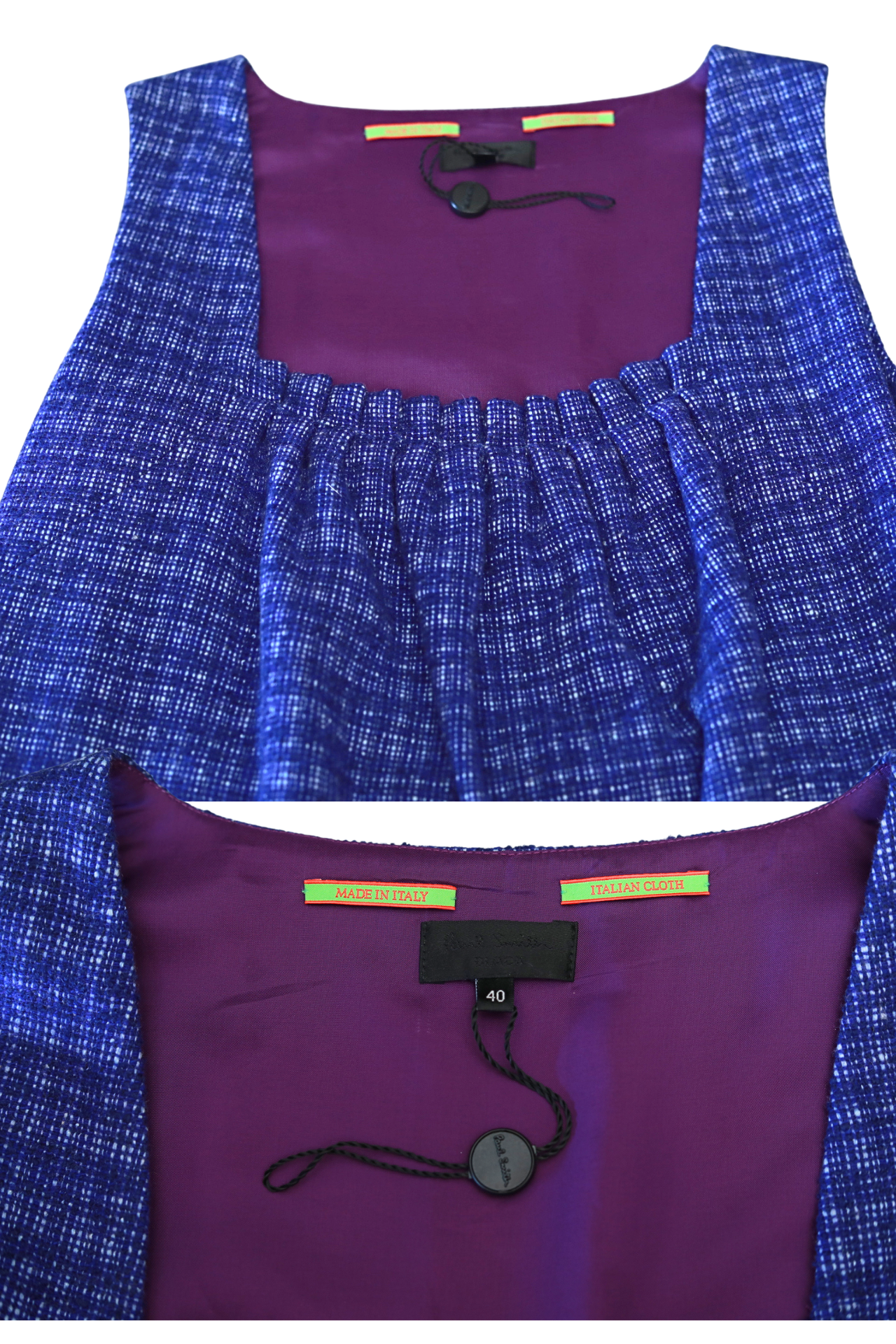 PAUL SMITH Sleeveless Wool Dress - Image 4