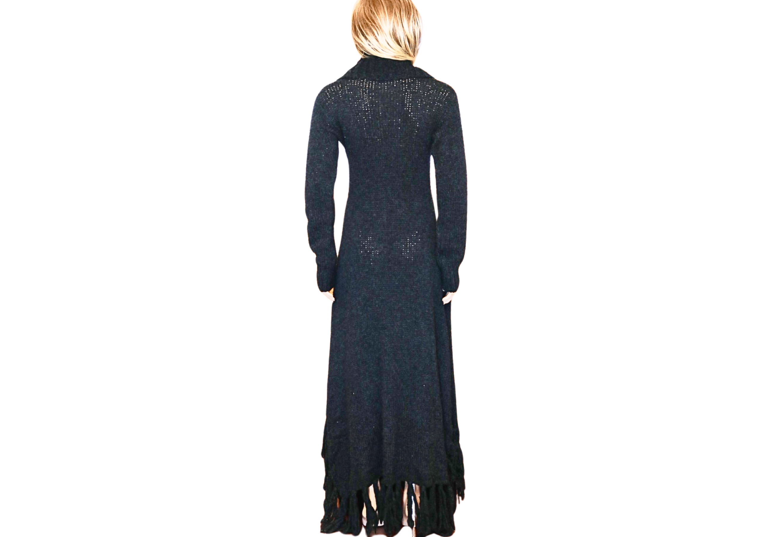 Long Knitwear Dress - Image 3