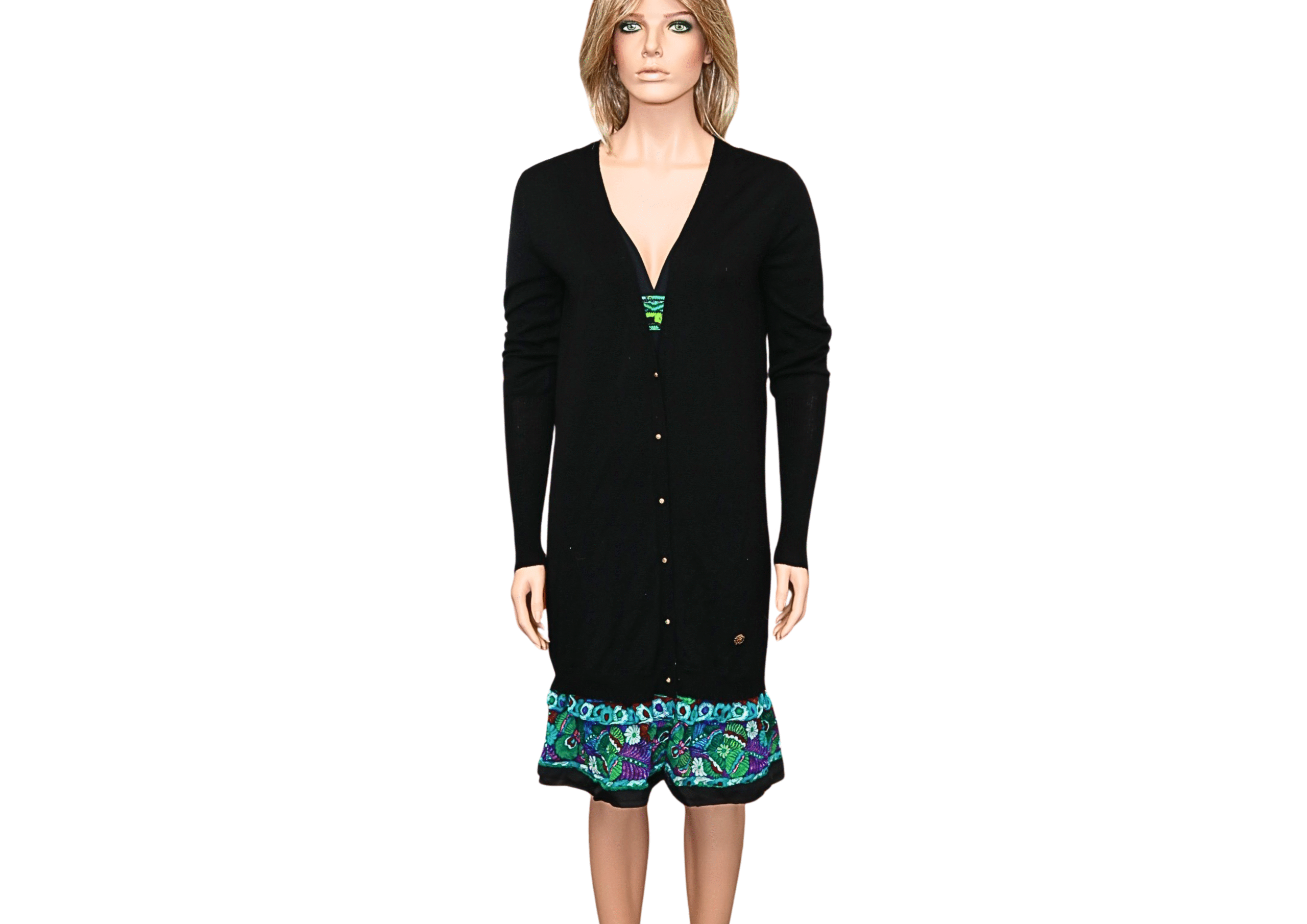 ROBERTO CAVALLI Dress With Virgin Wool Jacket - Image 5