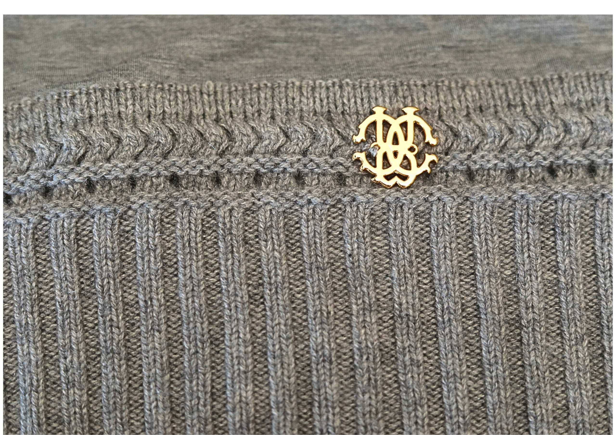 ROBERTO CAVALLI Long Lady Knit Jumper Dress Long Sleeve Turtleneck - Image 9