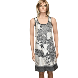 VIVIENNE TAM Sleeveless Silk floral dress