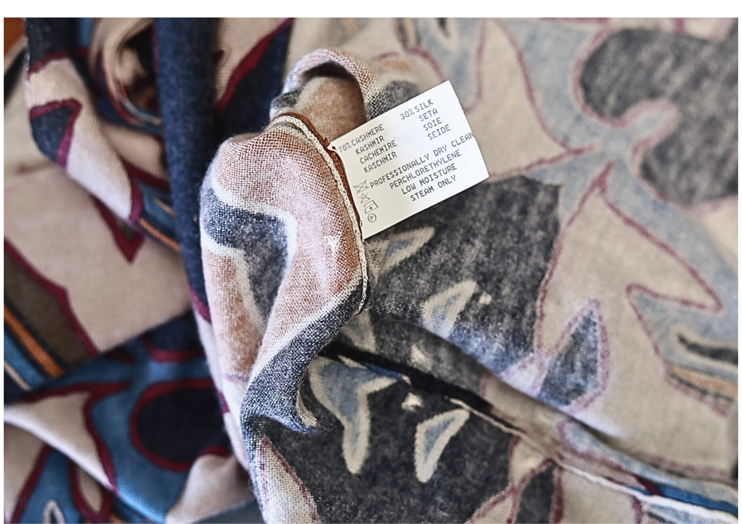 MISSONI Abstract print Sleeveless Midi Cashmere Dress - Image 6